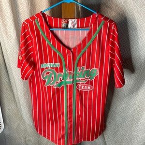 Spencer’s Red Holiday Drinking Team Jersey size XL